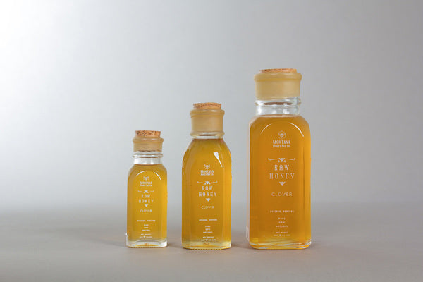 Clover Raw Honey – Montana Honey Bee Company